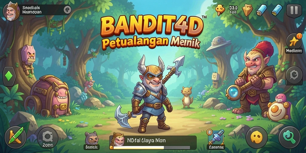 Tangkapan layar gameplay BANDIT4D yang menarik dan menawan.