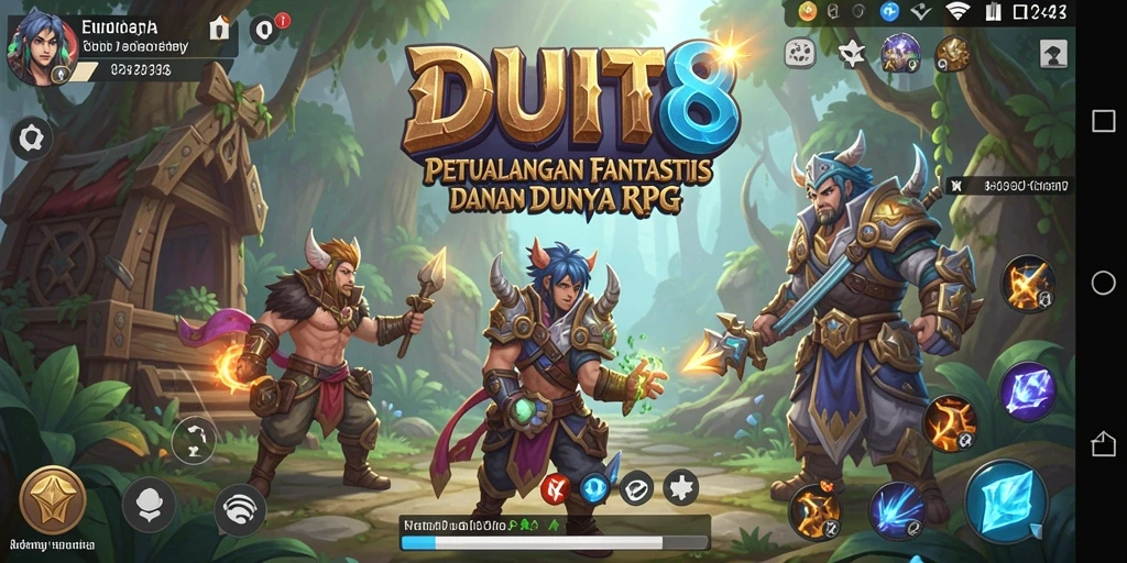 Tampilan gameplay <strong>DUIT8</strong> yang menegangkan dan penuh strategi.