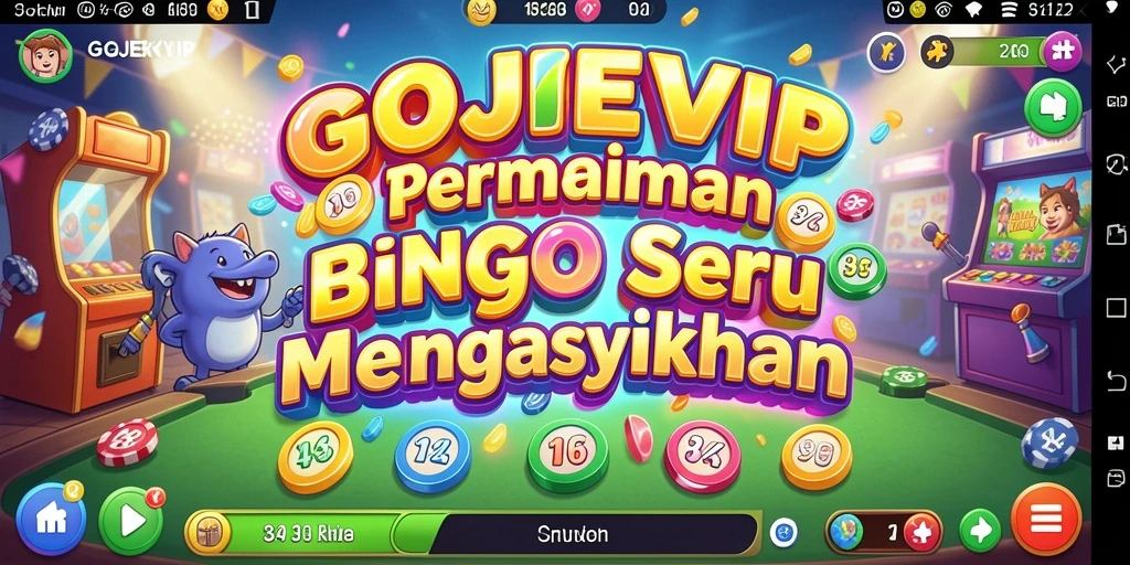 Tampilan menarik saat bermain Bingo di GOJEKVIP.