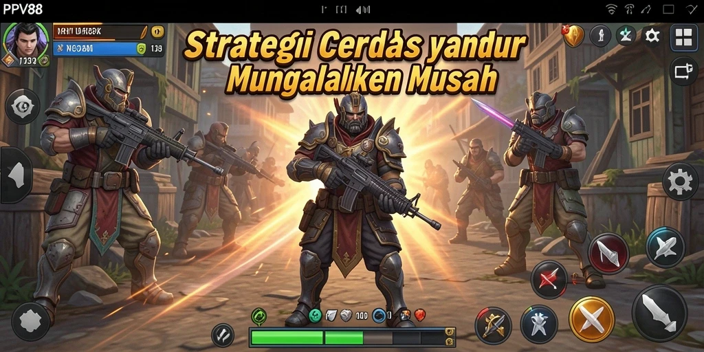 Screenshot utama PPV88 menampilkan momen strategi yang mendebarkan.