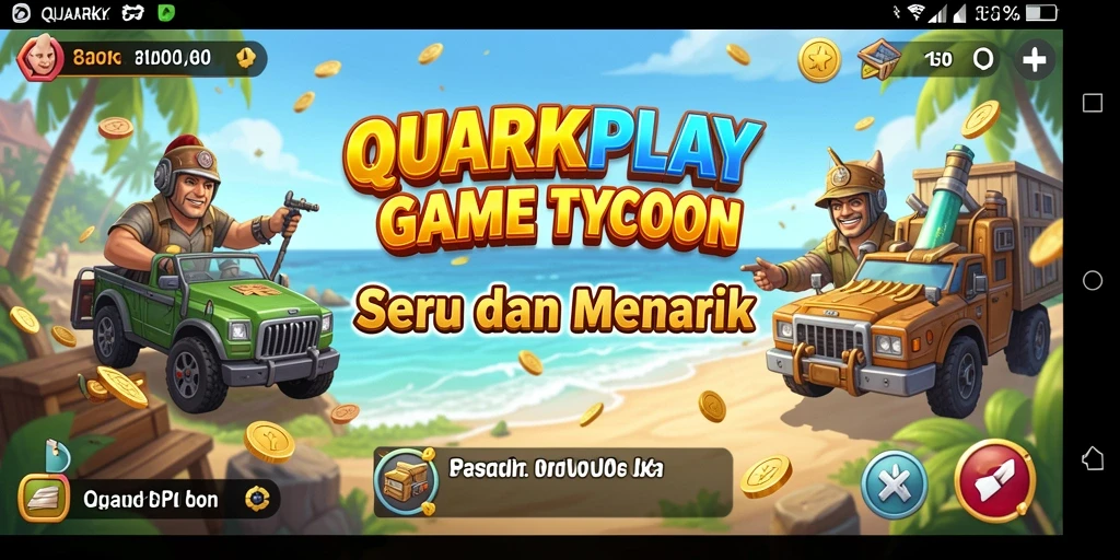 Gameplay seru QUARKPLAY dengan pengalaman Tycoon yang menarik.