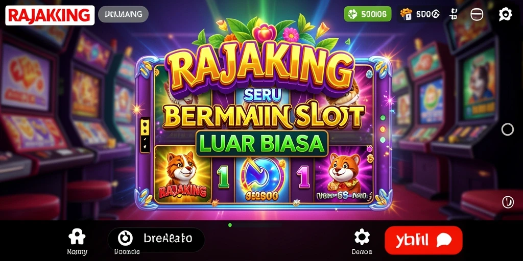 Tampilan menarik gameplay Slot RAJAKING yang seru dan menantang.