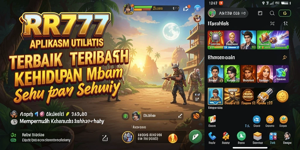 Tampilan antarmuka RR777 yang memudahkan pengelolaan utilitas.