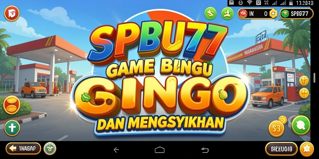 Tampilan gameplay Bingo di SPBU77 yang menarik dan interaktif.