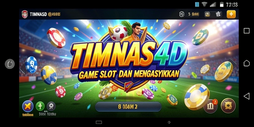 Screenshot gameplay menarik dari TIMNAS4D yang menampilkan keseruan Slot.