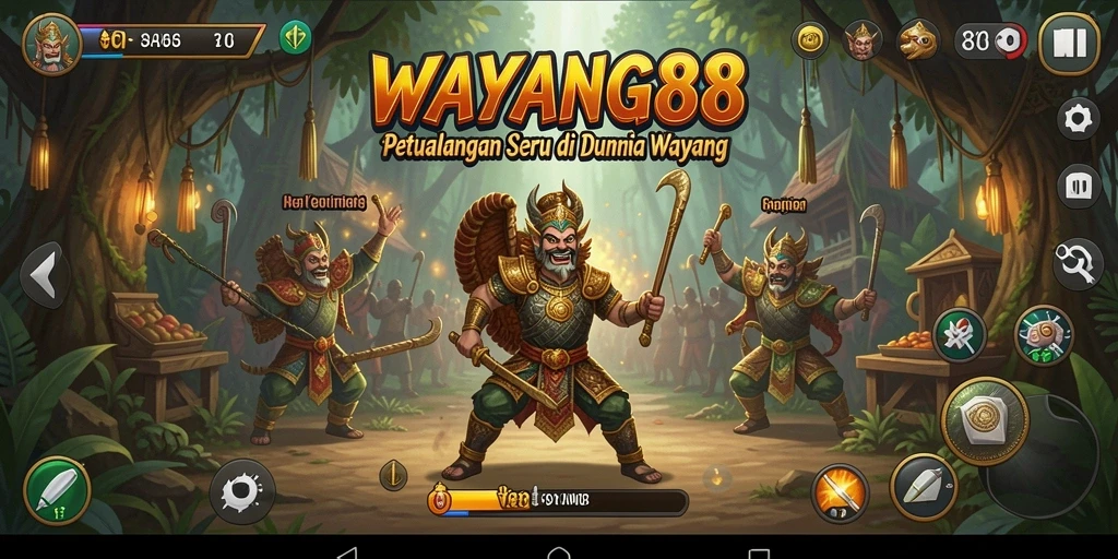 Menampilkan aksi menegangkan di dunia wayang yang memukau.