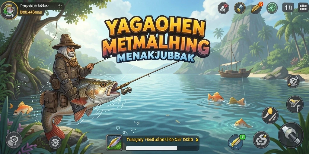 Tangkapan ikan yang besar dalam permainan YAGAOHEN.